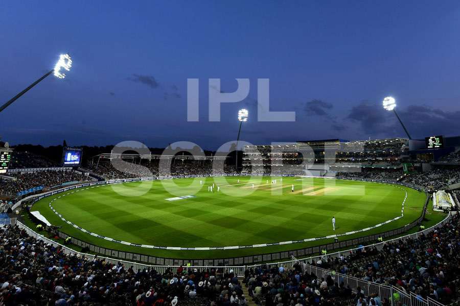 Cricket match action
